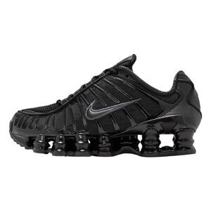 Nike Shox TL Big Kids' Shoes (Black/Metallic Hematite/Max Orange/Black) Size 5